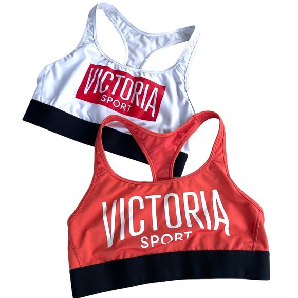 Victoria Sports 2 activewear Tops Women Sz M gently used - Picture 1 of 6